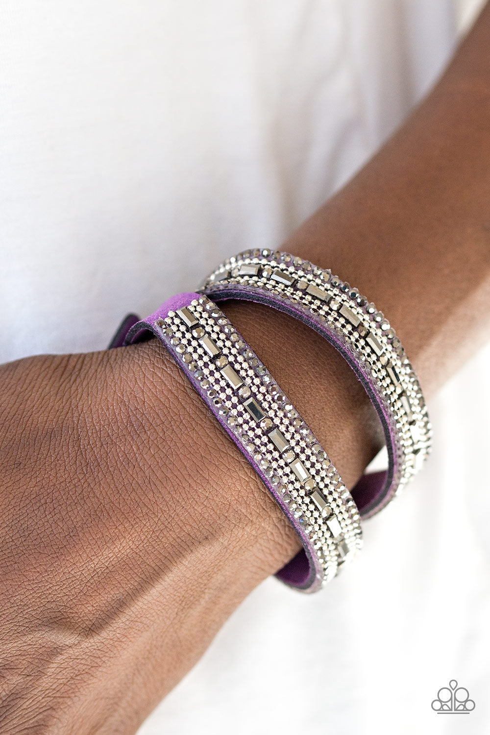 Shimmer and Sass - Purple - Paparazzi - Davetta Jewels