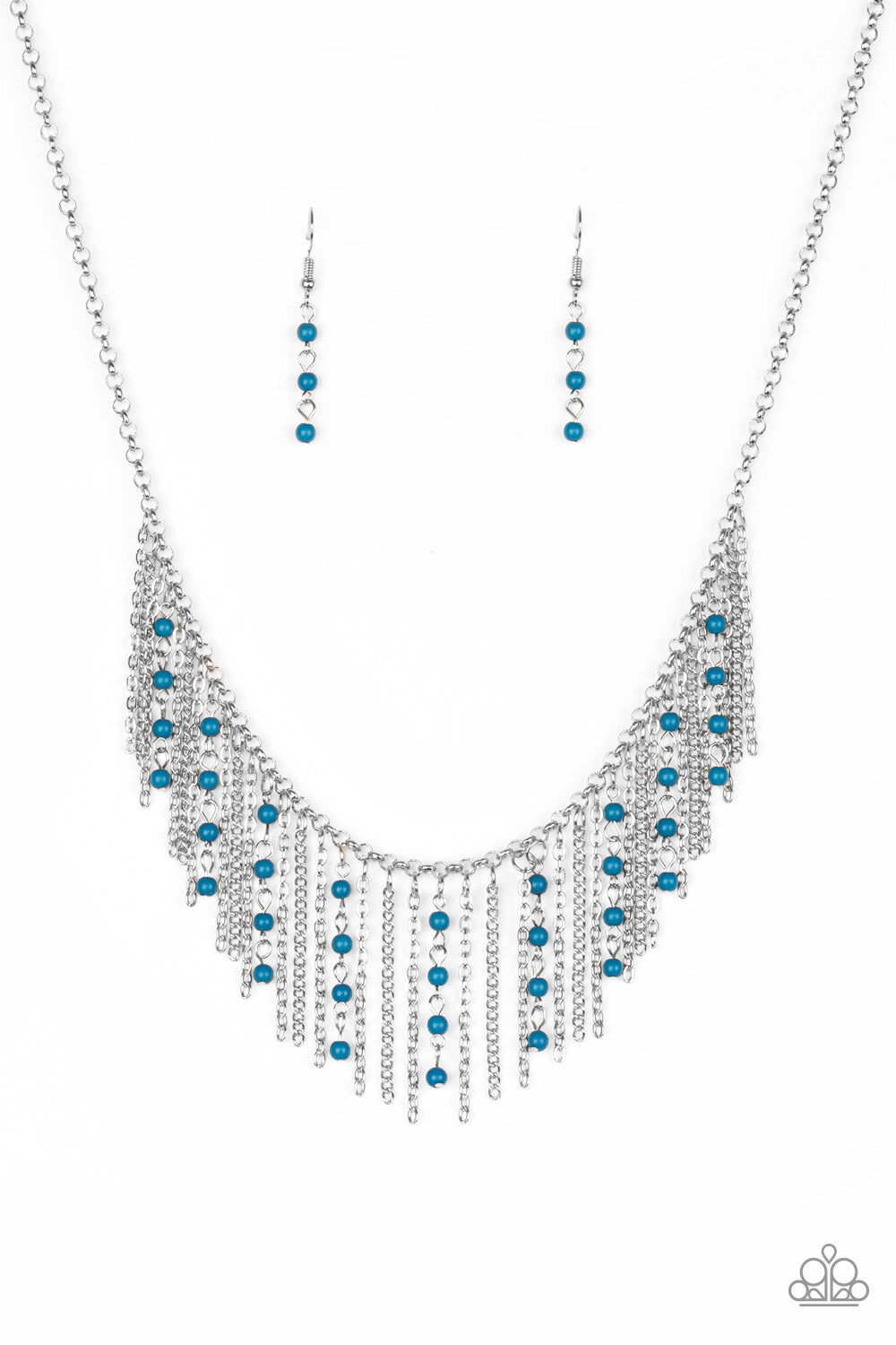 Harlem Hideaway - Blue - Paparazzi - Davetta Jewels