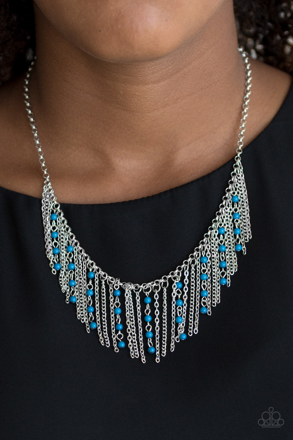 Harlem Hideaway - Blue - Paparazzi - Davetta Jewels