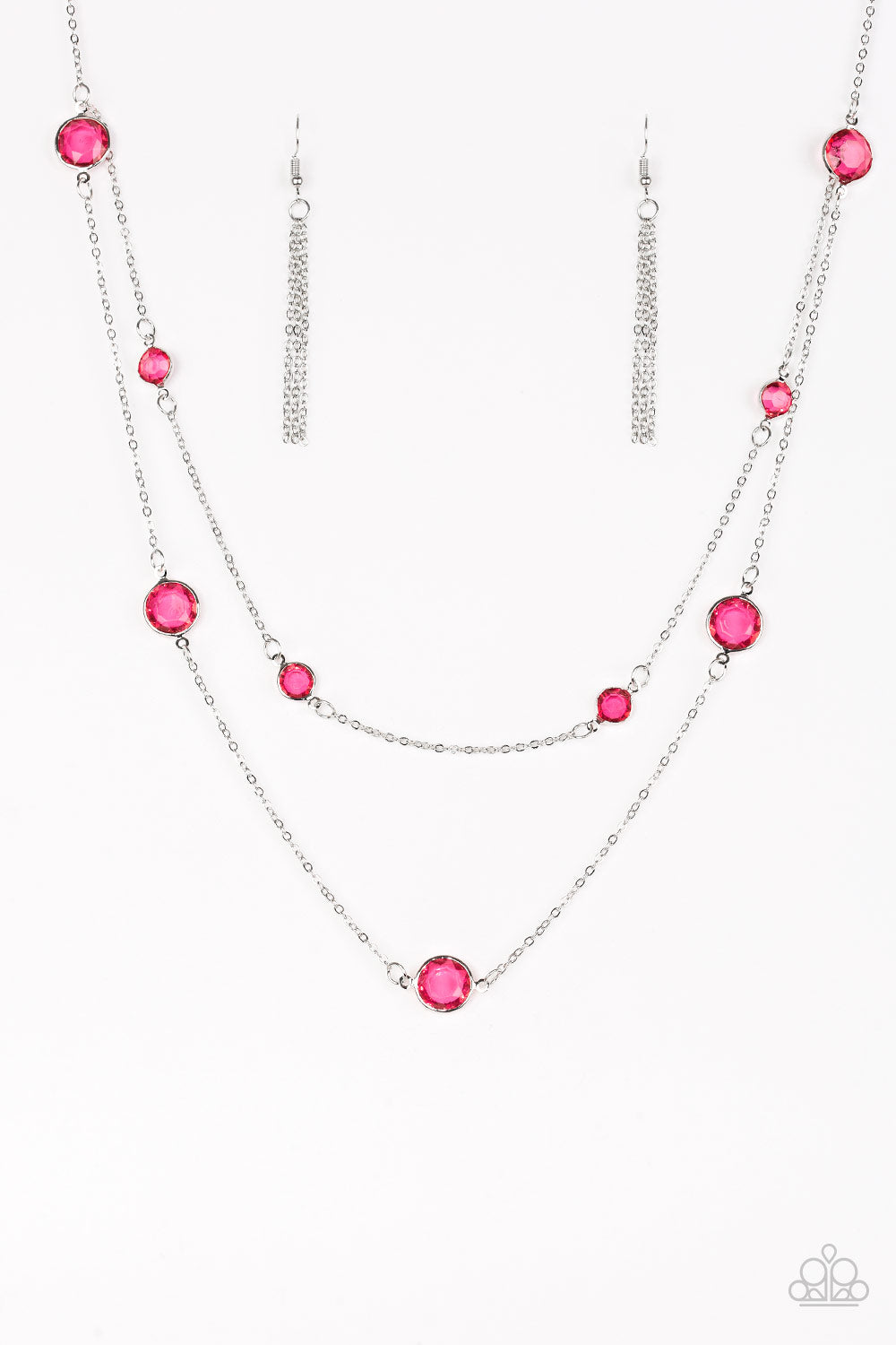 Raise Your Glass - Pink - Paparazzi - Davetta Jewels