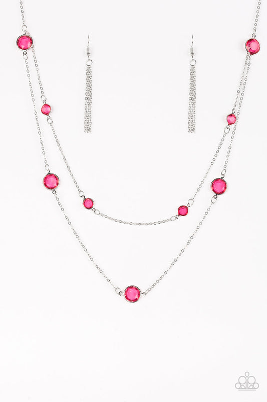 Raise Your Glass - Pink - Paparazzi - Davetta Jewels