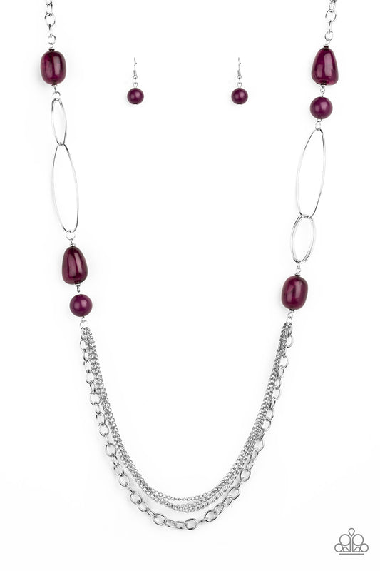 Pleasant Promenade - Purple - Paparazzi - Davetta Jewels