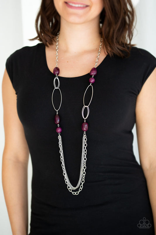 Pleasant Promenade - Purple - Paparazzi - Davetta Jewels