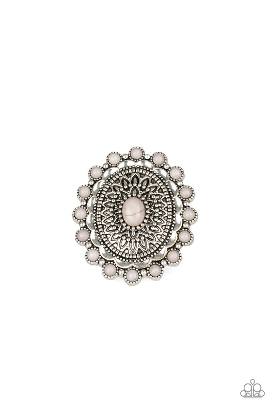 Mesa Mandala - Silver - Paparazzi - Davetta Jewels