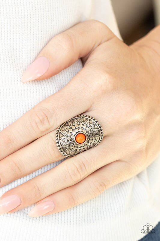 Mojave Rays - Orange - Paparazzi - Davetta Jewels