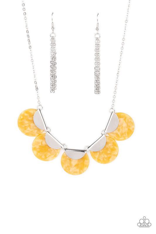 Mermaid Oasis - Yellow - Paparazzi - Davetta Jewels