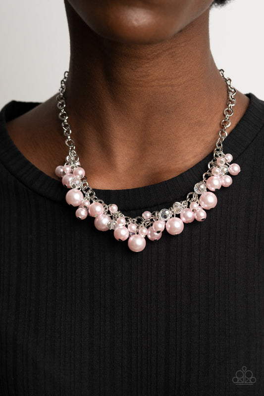 Positively PEARL-escent - Pink - Paparazzi - Davetta Jewels