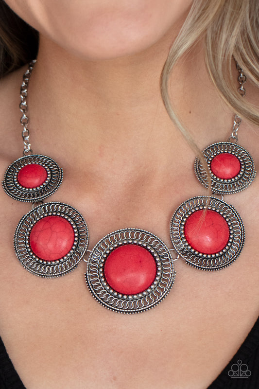 She Went West - Red - Paparazzi - Davetta Jewels