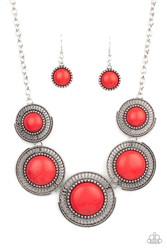 She Went West - Red - Paparazzi - Davetta Jewels