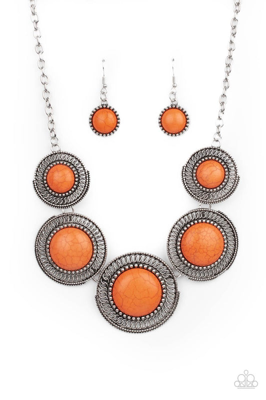 She Went West - Orange - Paparazzi - Davetta Jewels