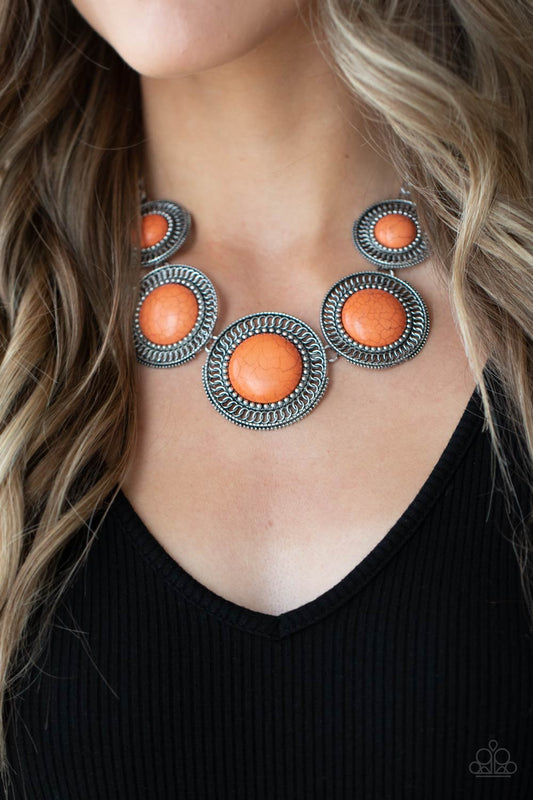 She Went West - Orange - Paparazzi - Davetta Jewels