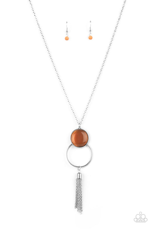 Nice To GLOW You - Orange - Paparazzi - Davetta Jewels