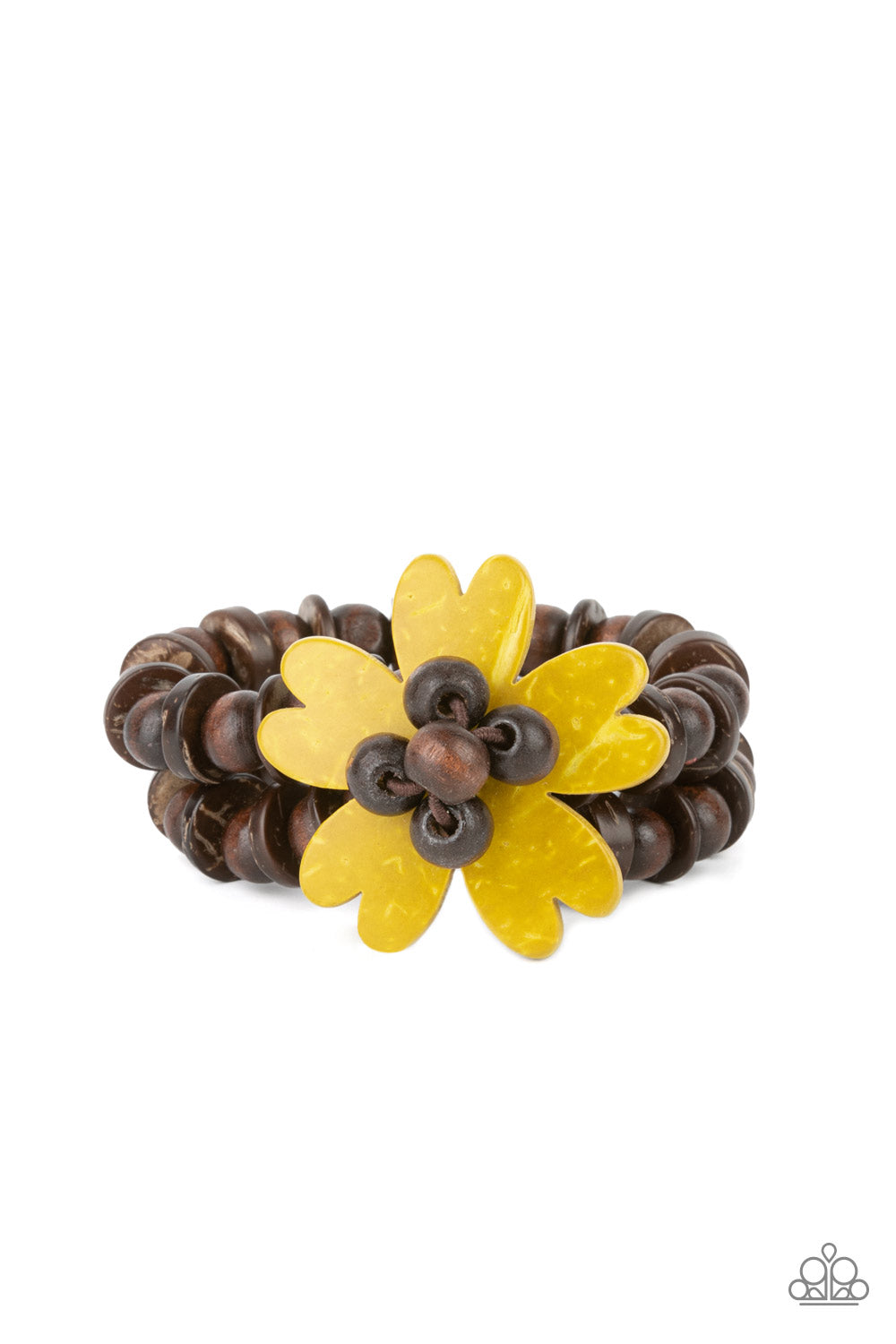 Tropical Flavor - Yellow - Paparazzi - Davetta Jewels