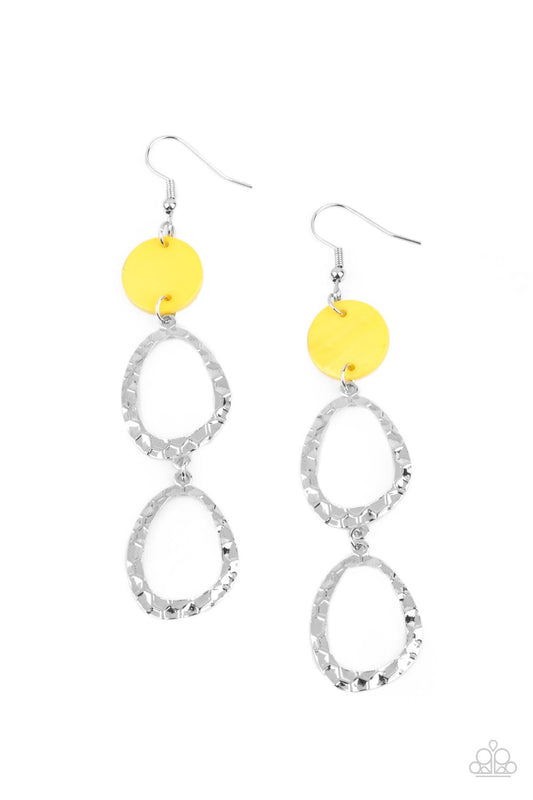 Surfside Shimmer - Yellow - Paparazzi - Davetta Jewels