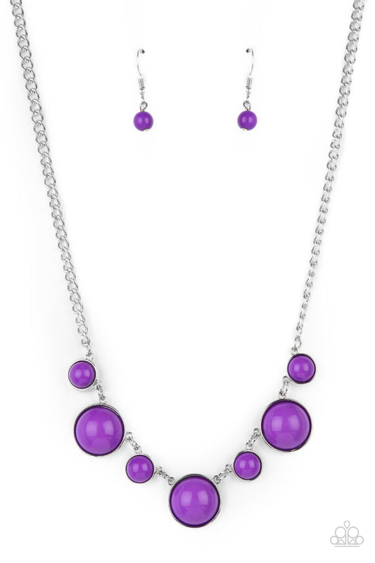 Prismatically POP-tastic - Purple - Paparazzi - Davetta Jewels