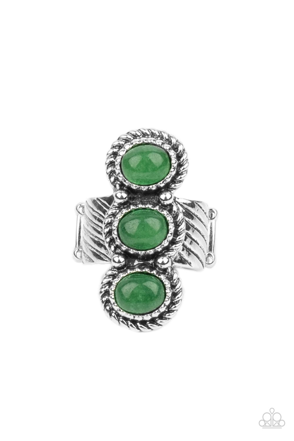 Peaceful Paradise - Green - Paparazzi - Davetta Jewels