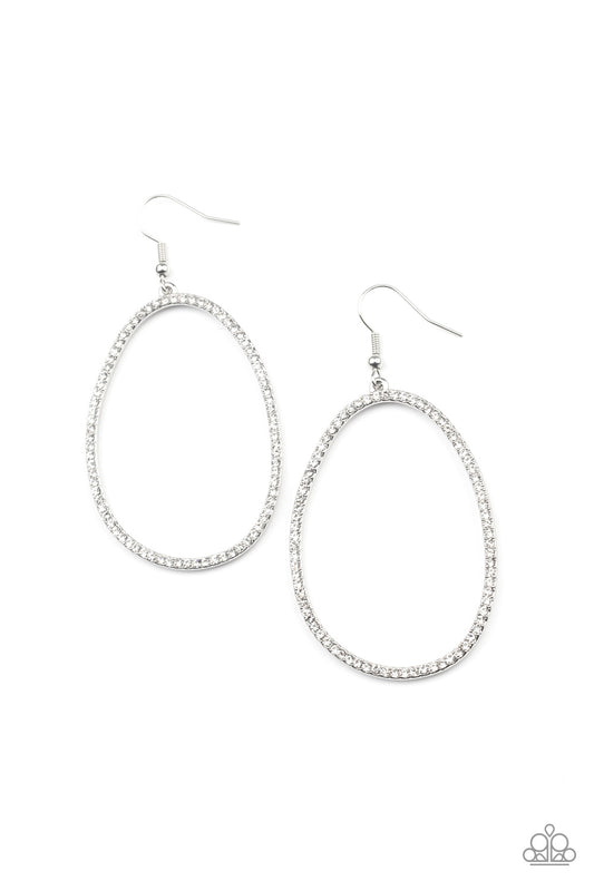 OVAL-ruled! - White - Paparazzi - Davetta Jewels