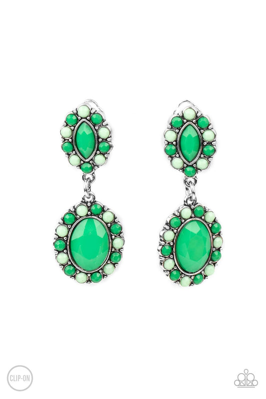 Positively Pampered - Green - Paparazzi - Davetta Jewels