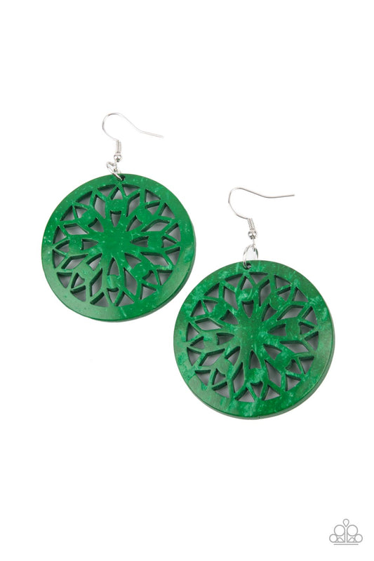 Ocean Canopy - Green - Paparazzi - Davetta Jewels