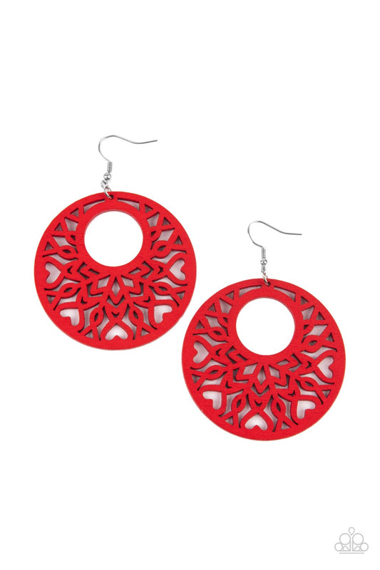 Tropical Reef - Red -  Paparazzi - Davetta Jewels