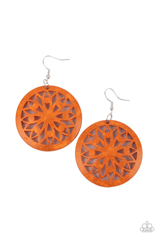 Ocean Canopy - Orange - Paparazzi - Davetta Jewels