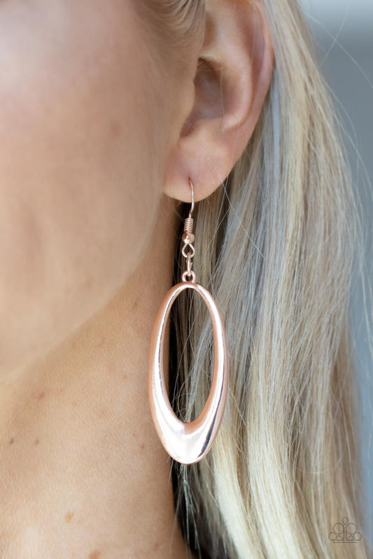 OVAL The Hill - Rose Gold - Paparazzi - Davetta Jewels