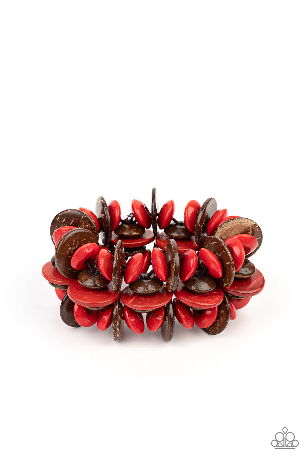 Caribbean Canopy - Red - Paparazzi - Davetta Jewels