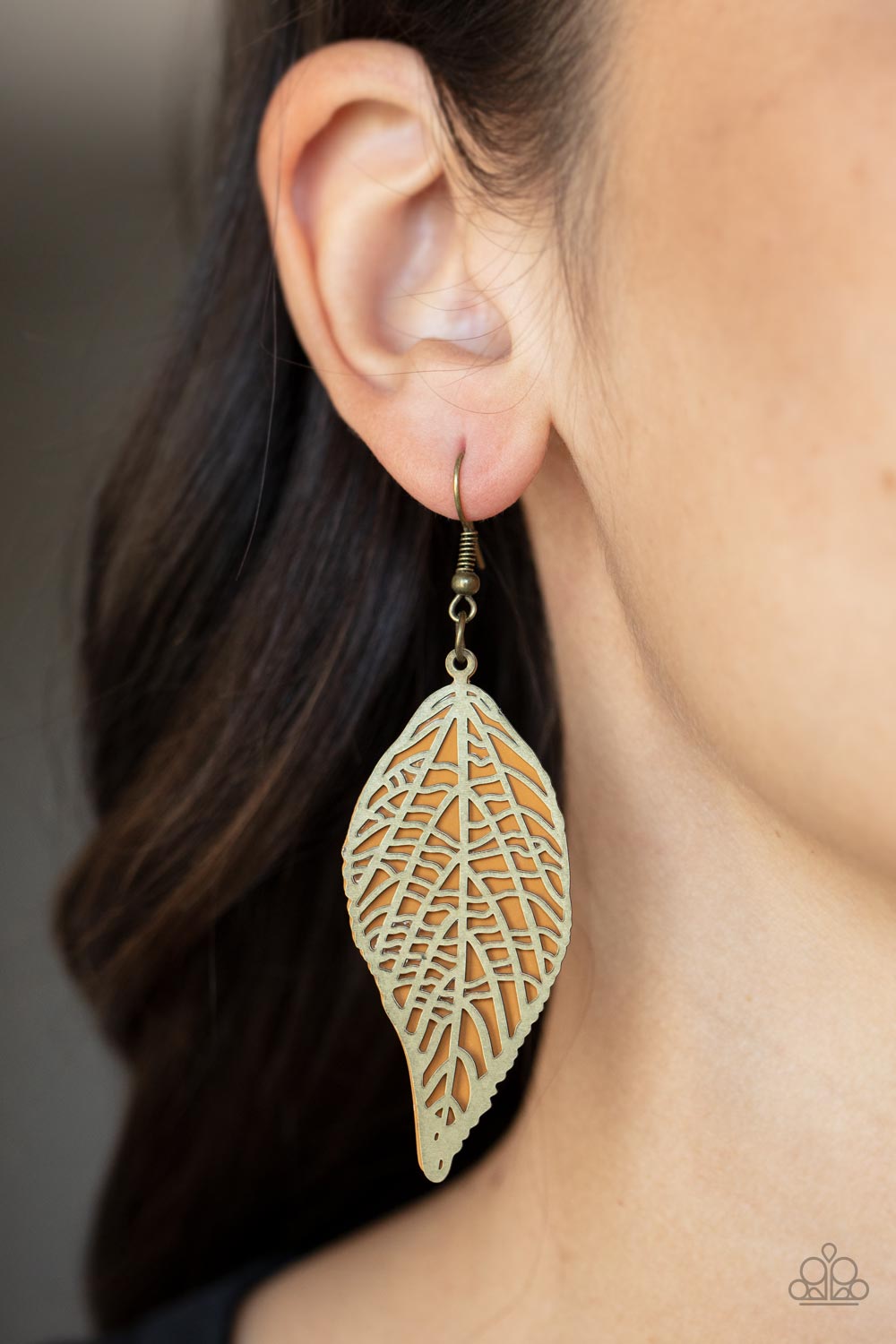 Leafy Luxury - Brass - Paparazzi - Davetta Jewels