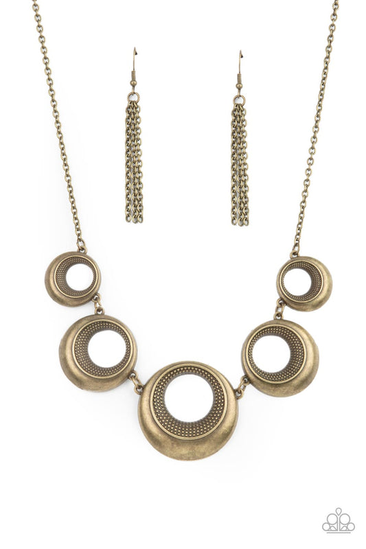 Solar Cycle - Brass - Paparazzi - Davetta Jewels