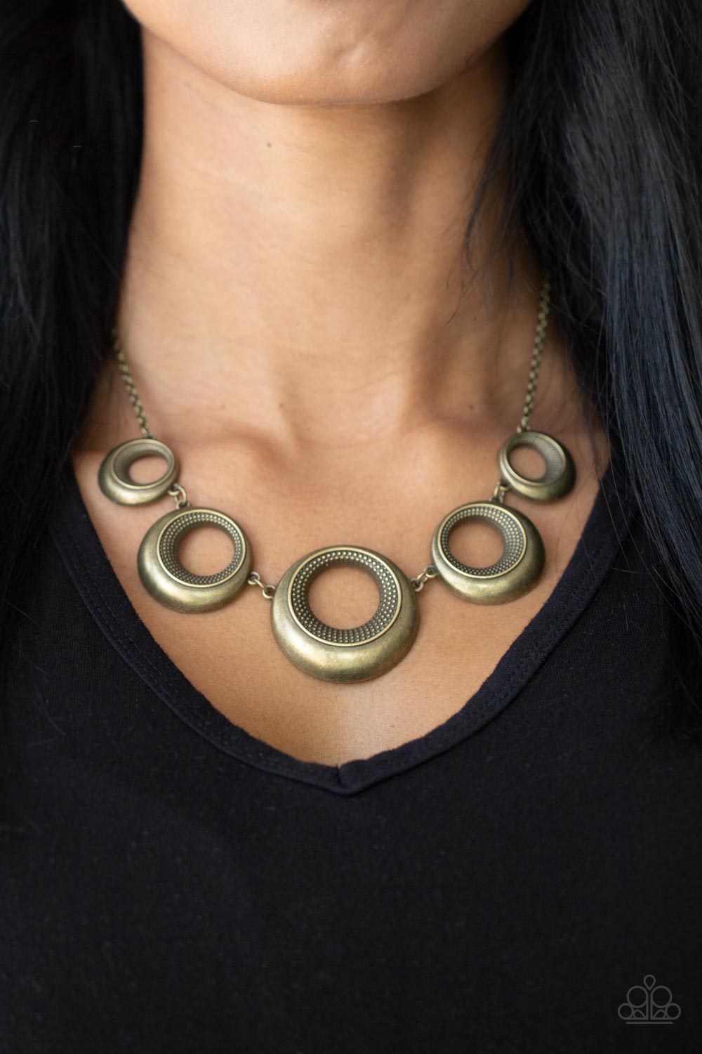 Solar Cycle - Brass - Paparazzi - Davetta Jewels