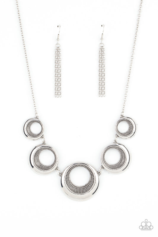 Solar Cycle - Silver - Paparazzi - Davetta Jewels