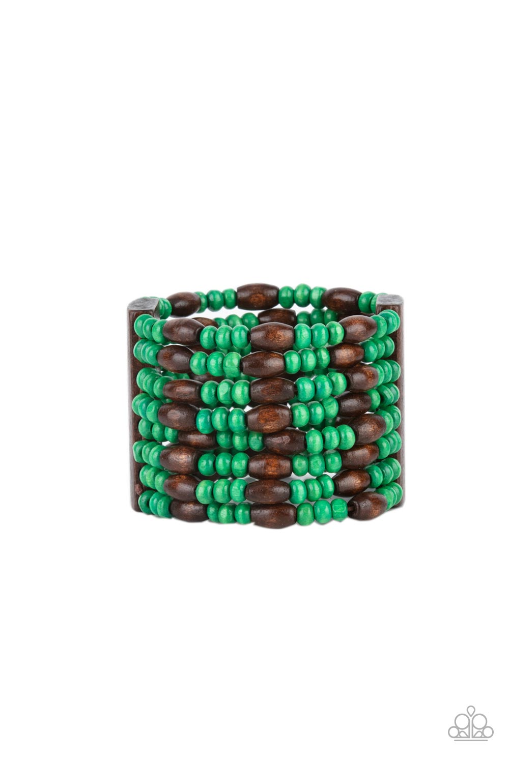 Tropical Nirvana - Green - Paparazzi - Davetta Jewels