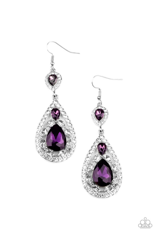 Posh Pageantry - Purple - Paparazzi - Davetta Jewels