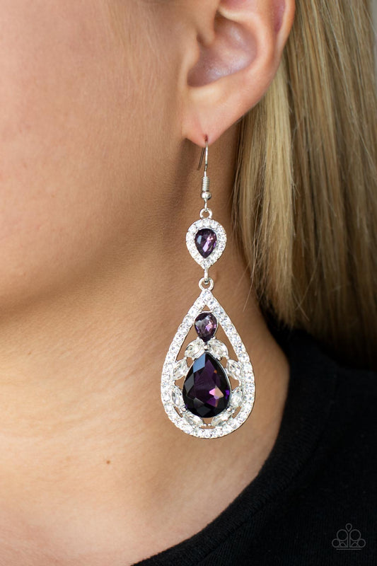 Posh Pageantry - Purple - Paparazzi - Davetta Jewels