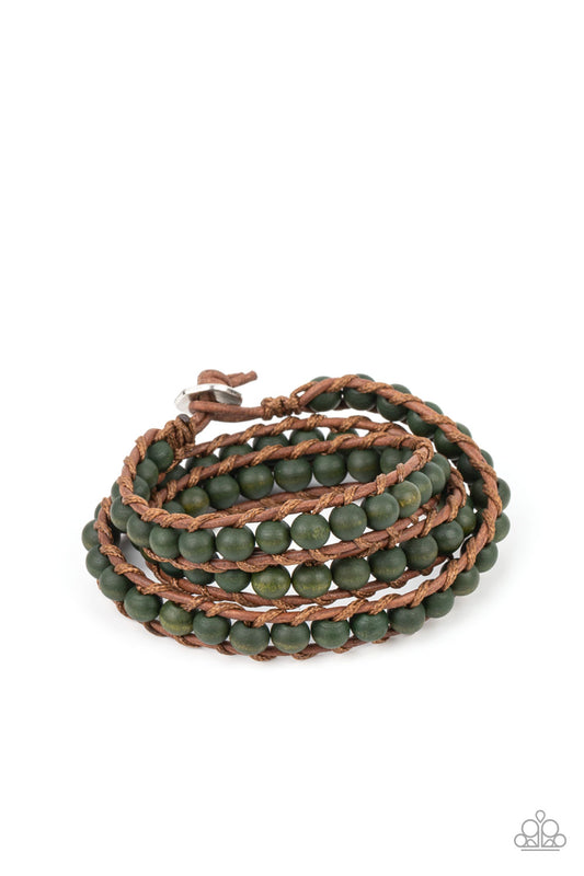 Pine Paradise - Green - Paparazzi - Davetta Jewels