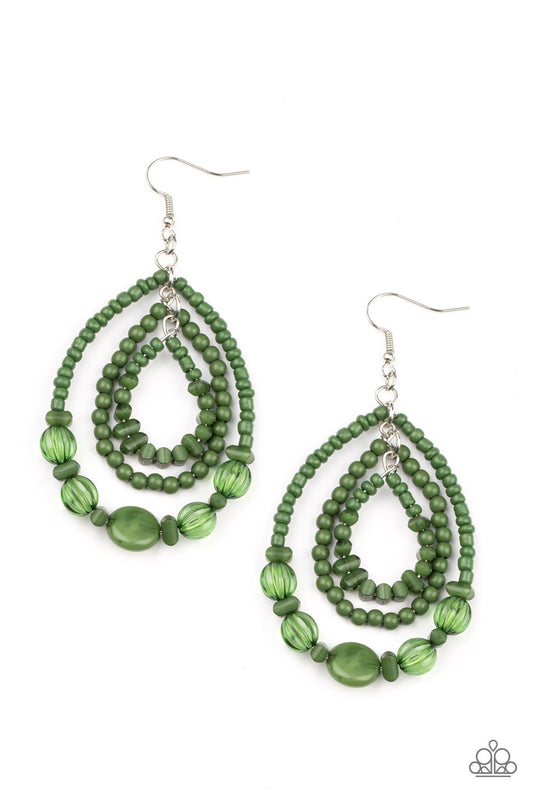 Prana Party - Green - Paparazzi - Davetta Jewels