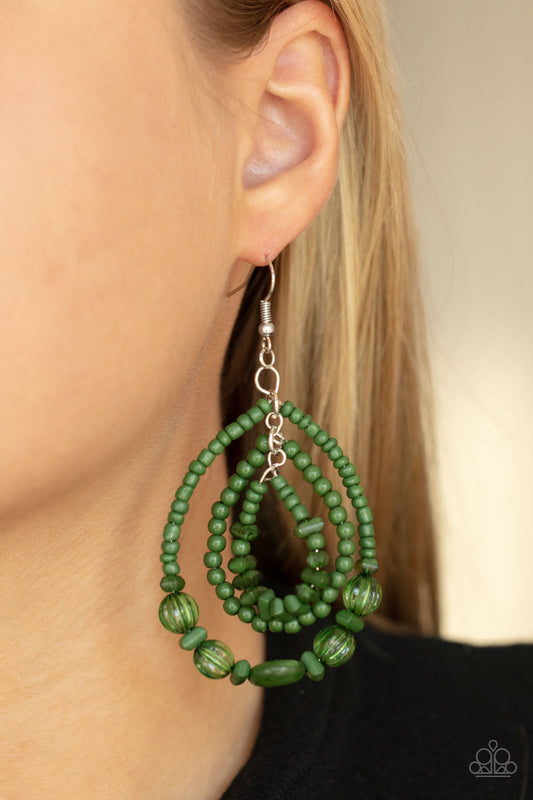 Prana Party - Green - Paparazzi - Davetta Jewels