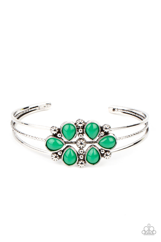 Taj Mahal Meadow - Green - Paparazzi - Davetta Jewels