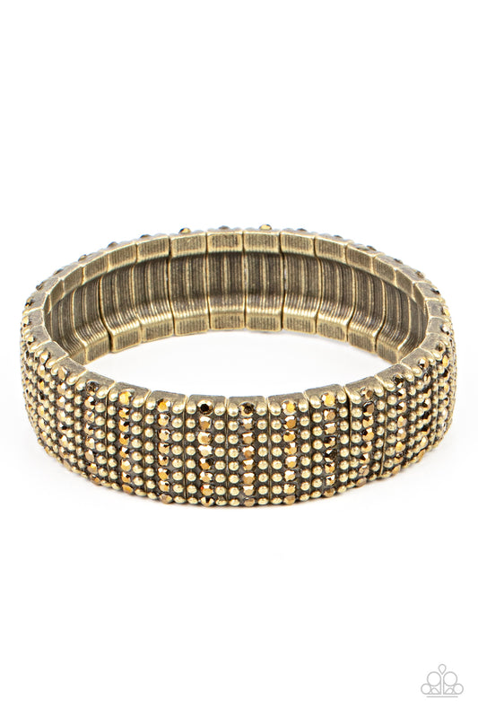 The GRIT Factor - Brass Bracelet - Paparazzi - Davetta Jewels