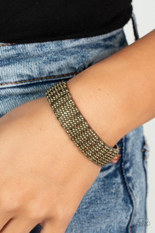 The GRIT Factor - Brass Bracelet - Paparazzi - Davetta Jewels