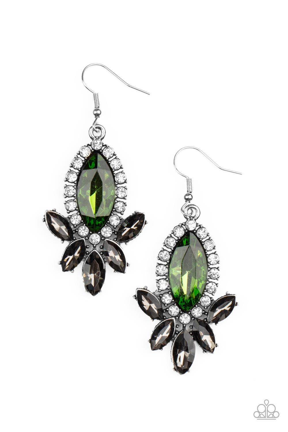 Serving Up Sparkle - Green - Paparazzi - Davetta Jewels