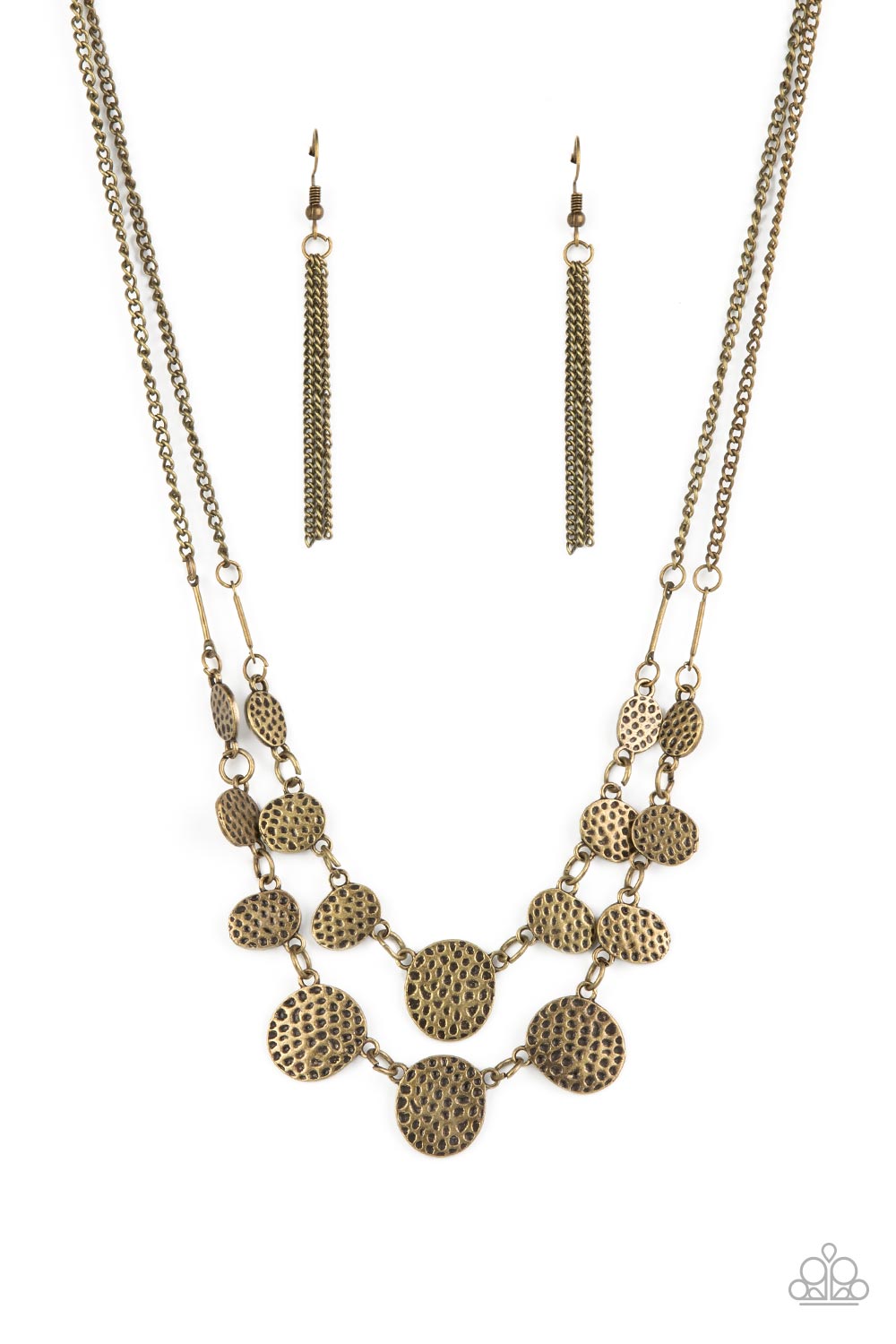 Pebble Me Pretty - Brass - Paparazzi - Davetta Jewels