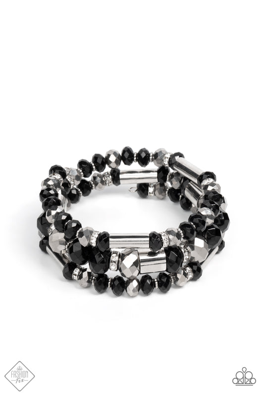 Dynamic Dazzle - Black - Paparazzi - Davetta Jewels