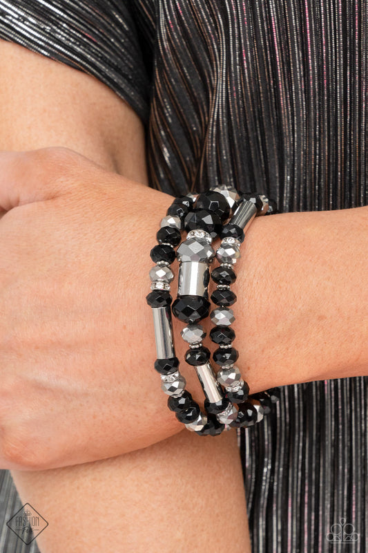 Dynamic Dazzle - Black - Paparazzi - Davetta Jewels