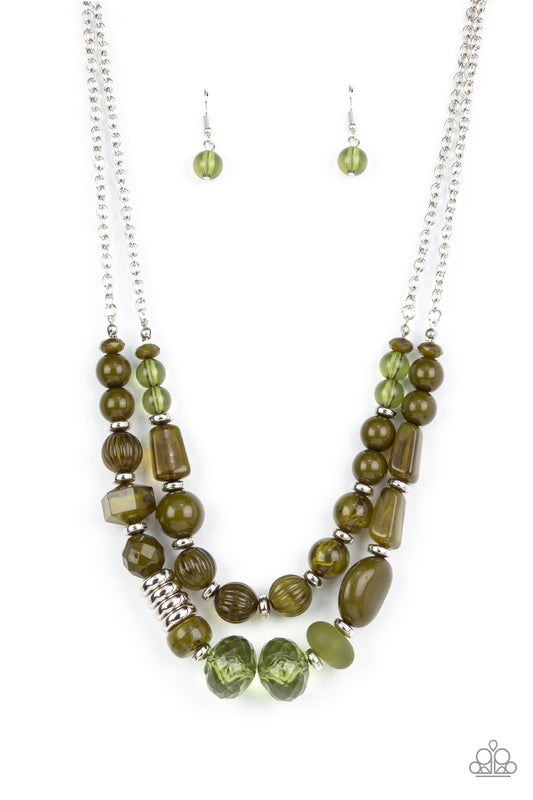 Pina Colada Paradise - Green - Paparazzi - Davetta Jewels