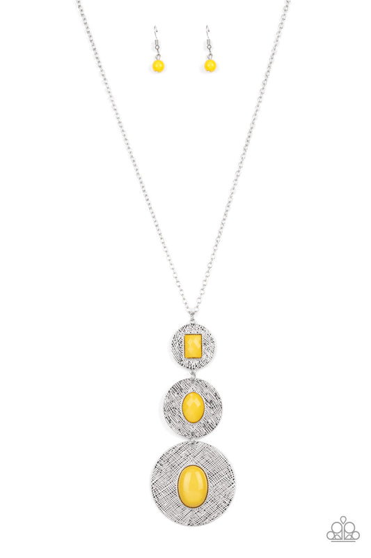 Talisman Trendsetter - Yellow - Paparazzi - Davetta Jewels