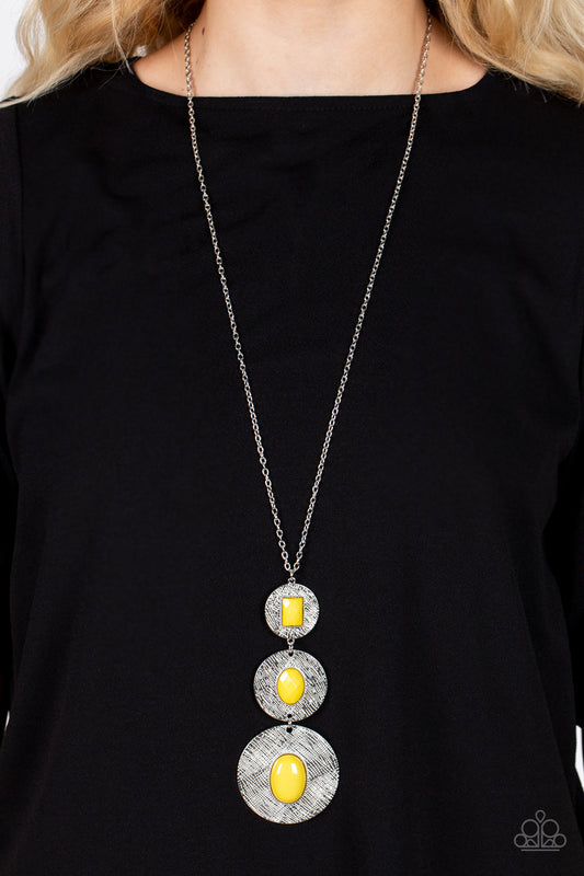 Talisman Trendsetter - Yellow - Paparazzi - Davetta Jewels