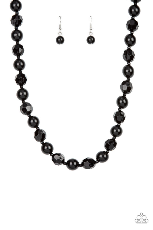 Popping Promenade - Black - Paparazzi - Davetta Jewels