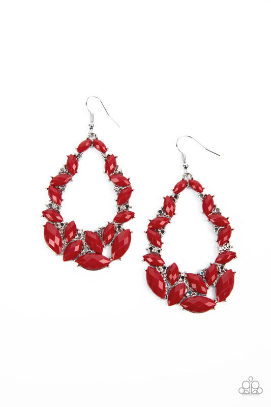 Tenacious Treasure - Red - Paparazzi - Davetta Jewels