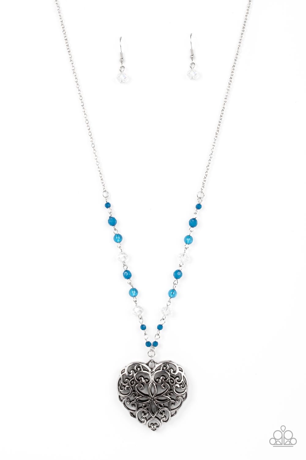 Doting Devotion - Blue - Paparazzi - Davetta Jewels